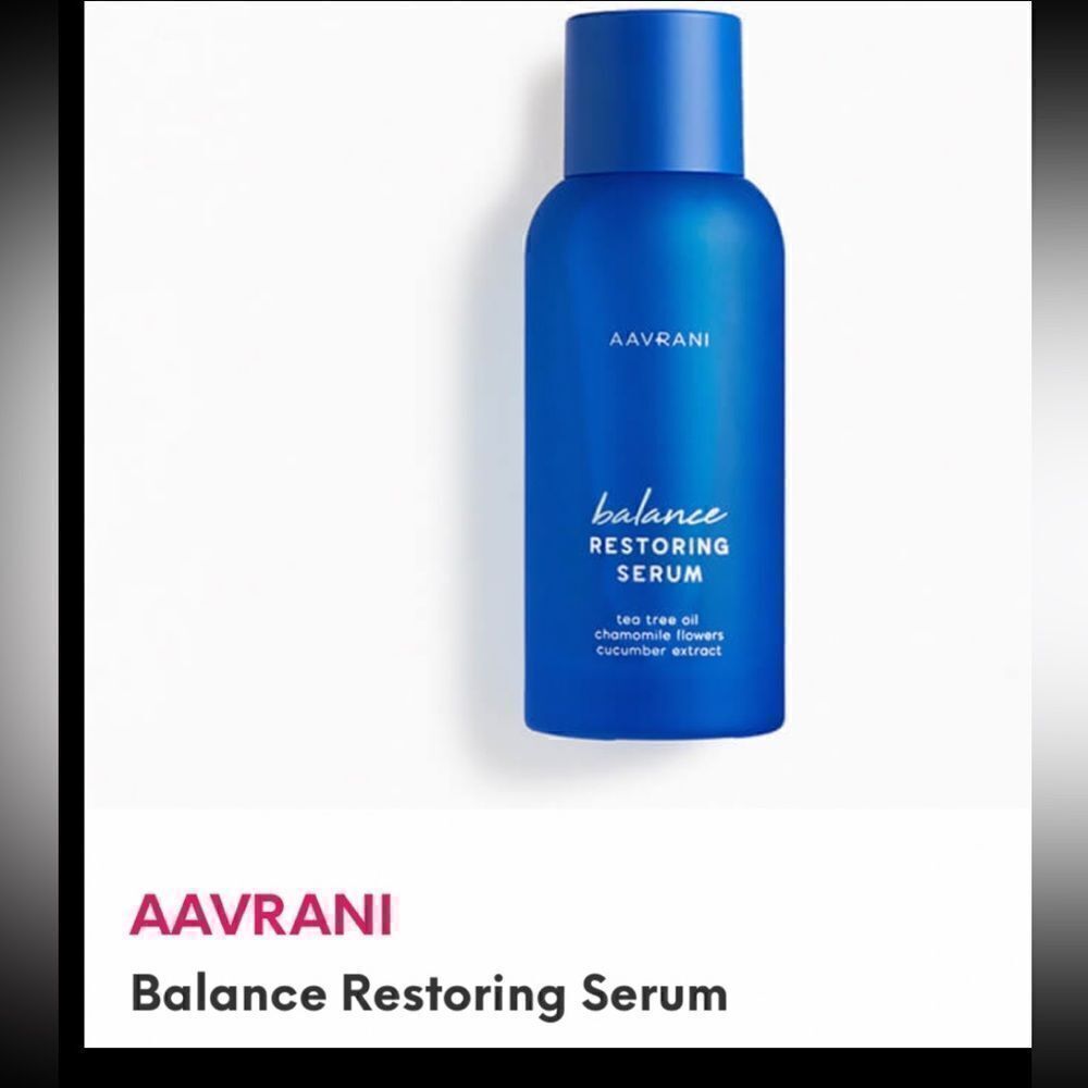 AAVRANI Face serum w/teatree oil, cucumberextract,chamomile witch hazel.